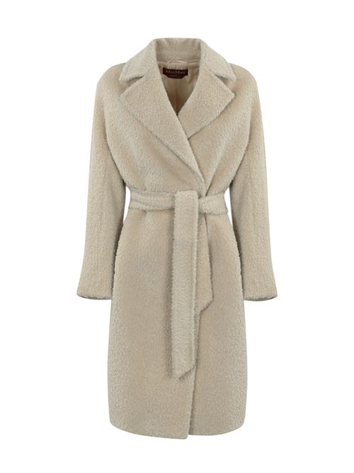 Cappotto Galante in alpaca e lana beige MAX MARA STUDIO | 2426016172600030